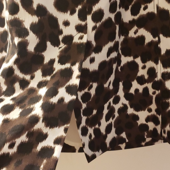 ANN TAYLOR Super Cute Leopard Print Dress - Picture 4 of 5